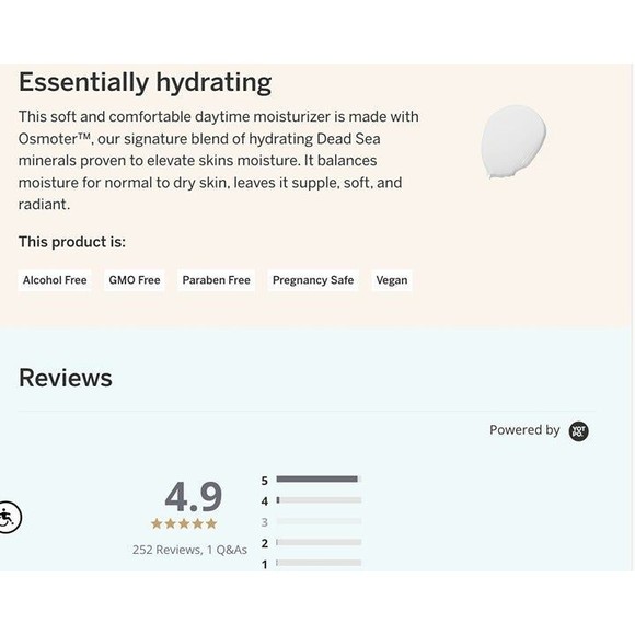 SEALED Ahava Time to Hydrate Essential Daily Moisturizer Normal to Dry XL 2.5oz - Picture 3 of 11